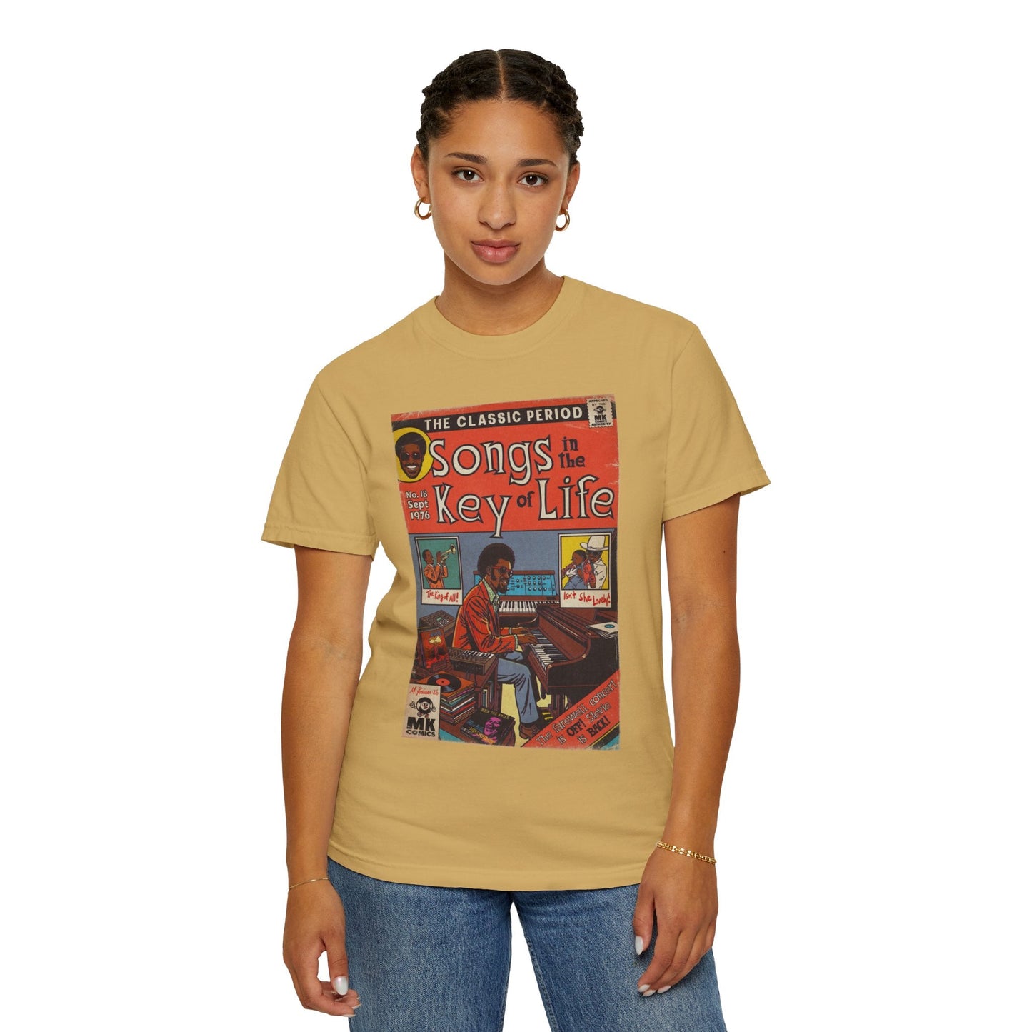 Songs in the Key of Life - Unisex Comfort Colors T-shirt