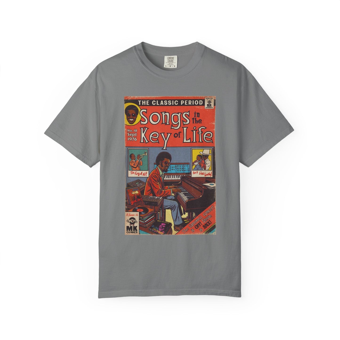Songs in the Key of Life - Unisex Comfort Colors T-shirt