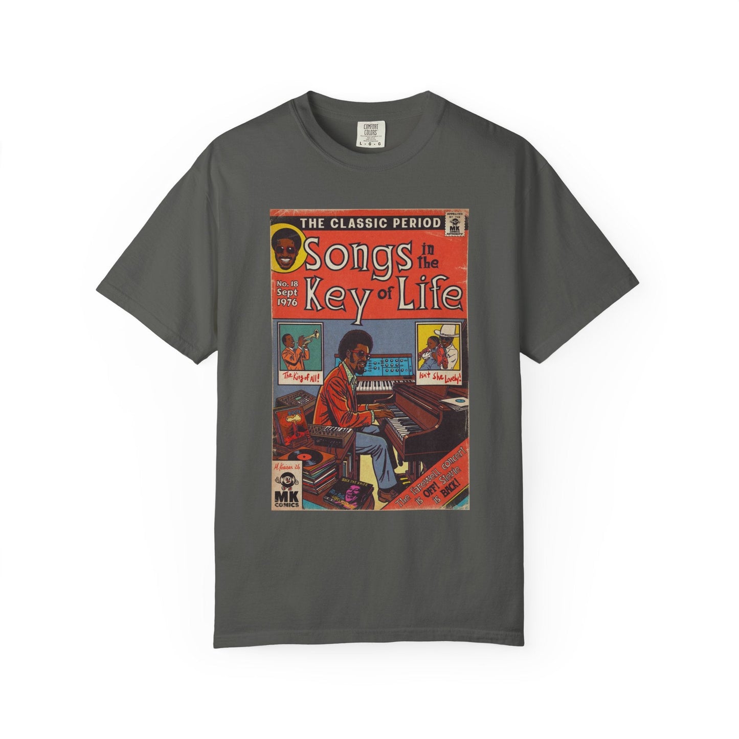 Songs in the Key of Life - Unisex Comfort Colors T-shirt