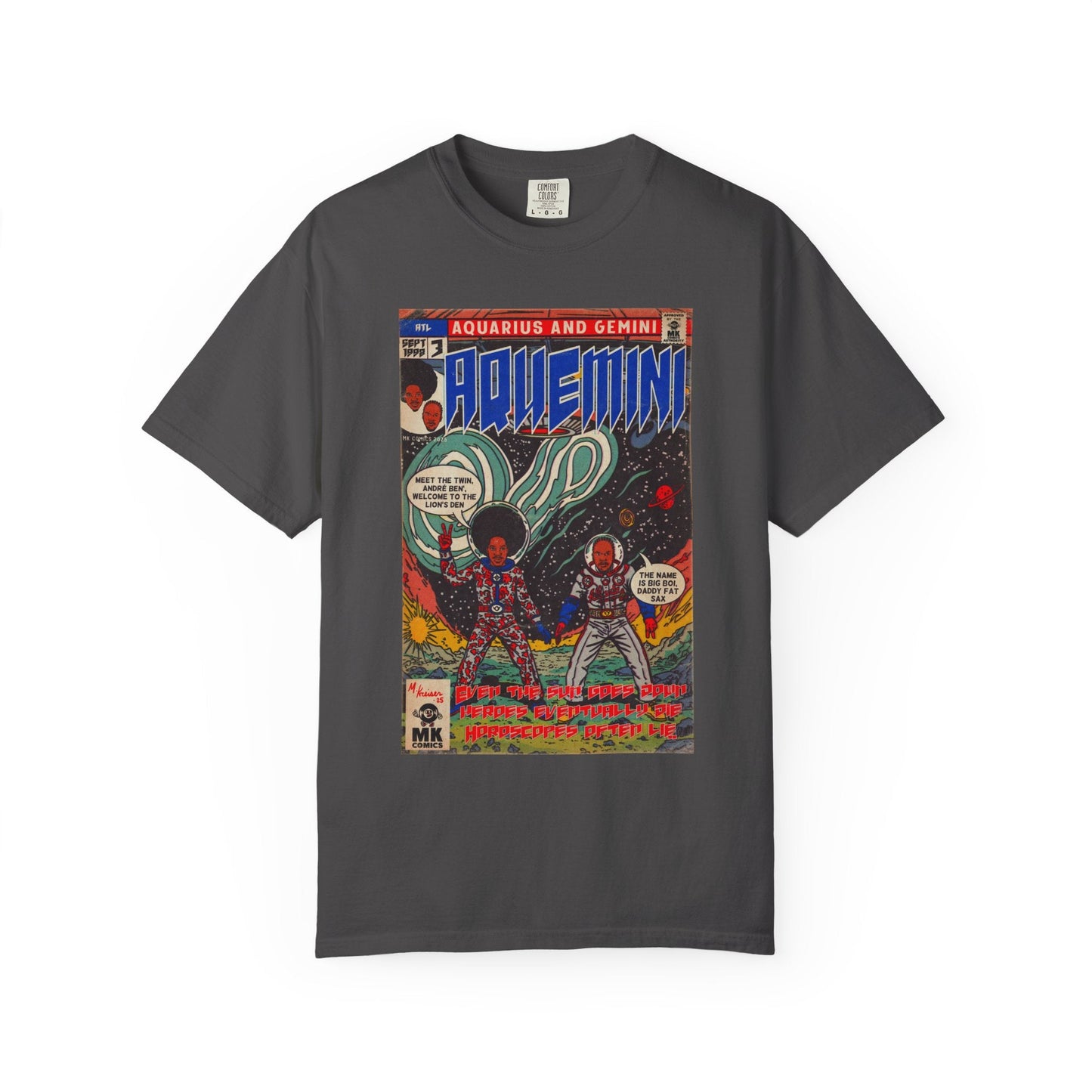Aquemini - Comic Book Art - Unisex Comfort Colors T-shirt