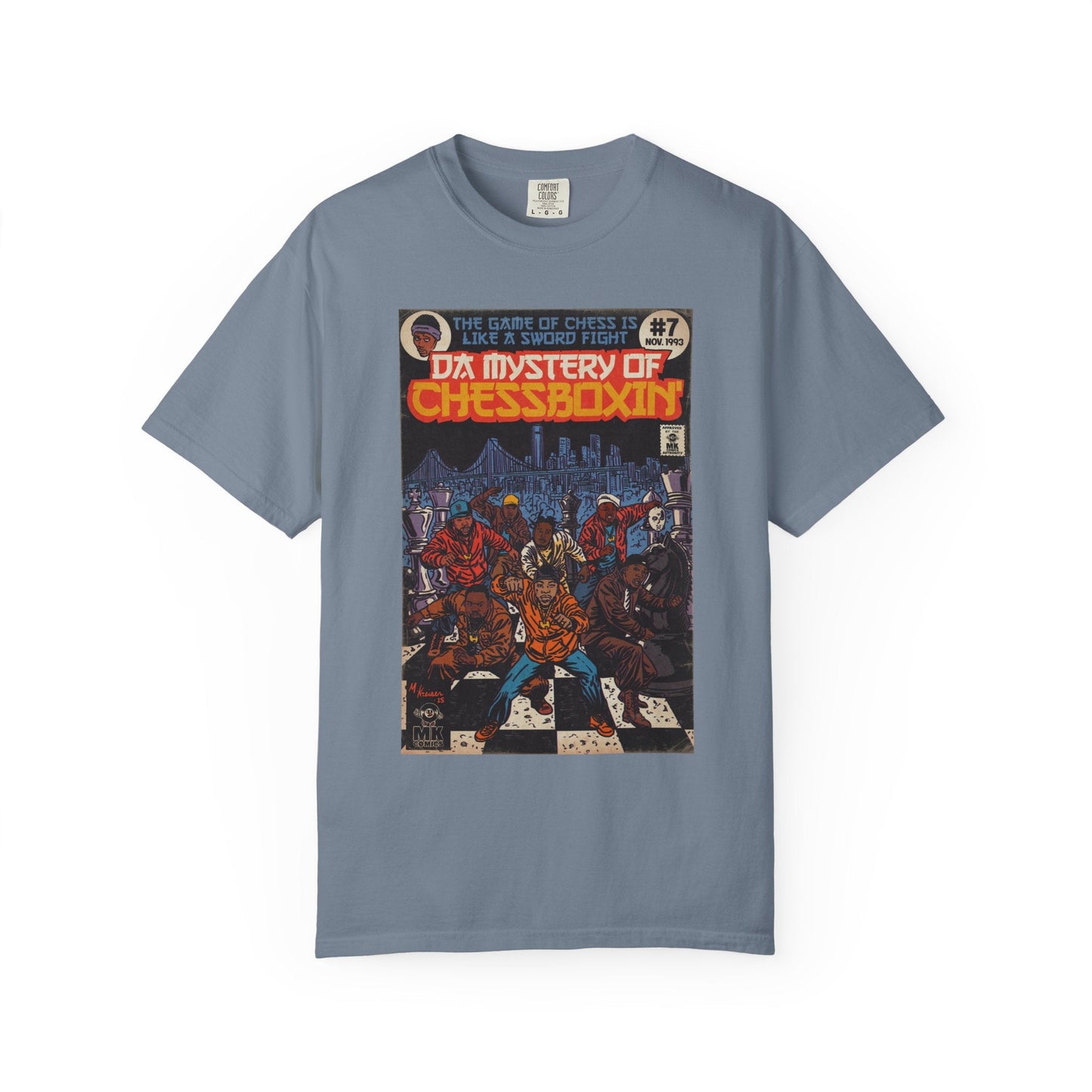 Da Mystery of Chessboxin - Unisex Comfort Colors T-shirt | Hip Hop Graphic Cotton Oversized Streetwear Tee