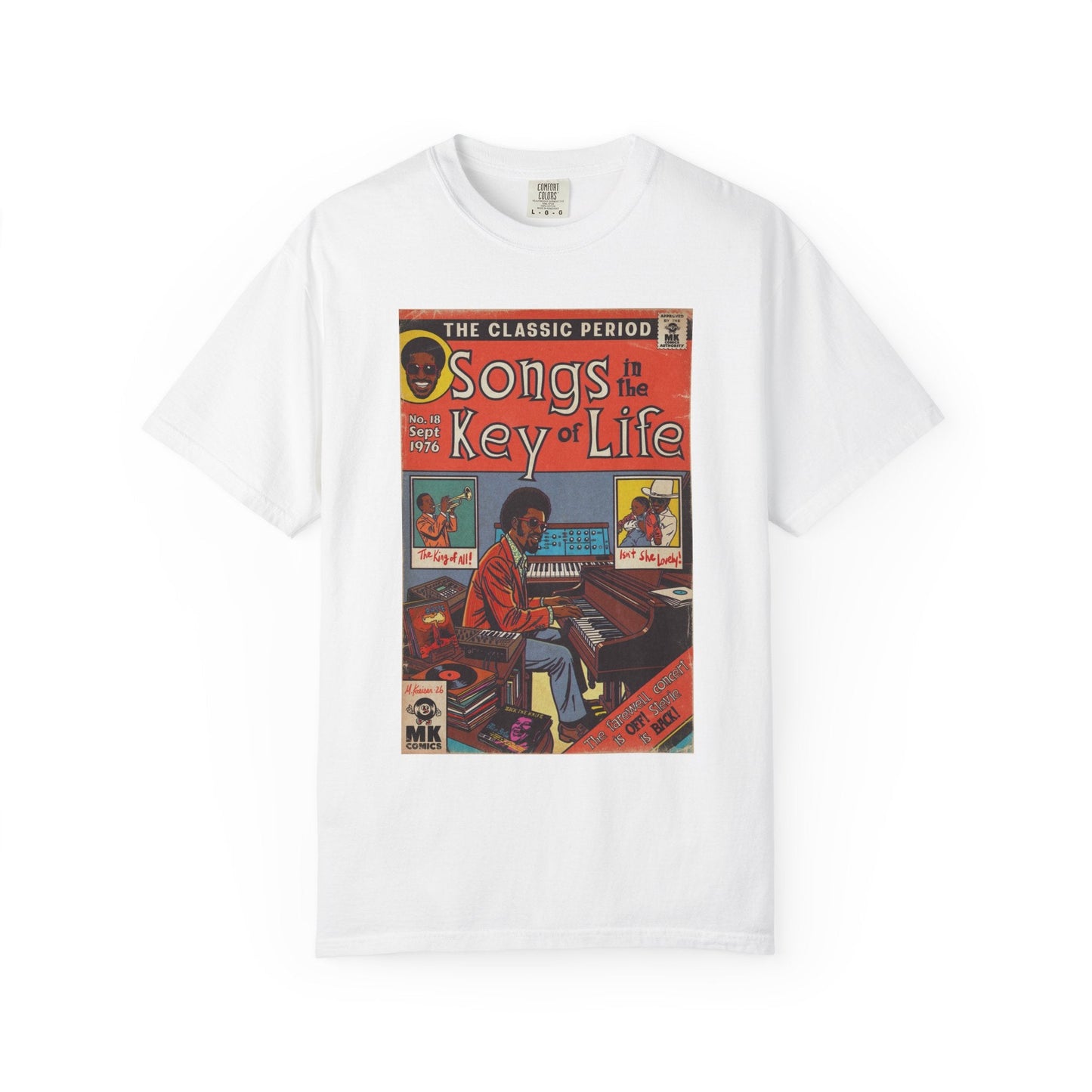 Songs in the Key of Life - Unisex Comfort Colors T-shirt