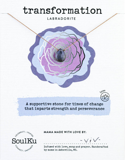 Labradorite Luxe Necklace — Transformation