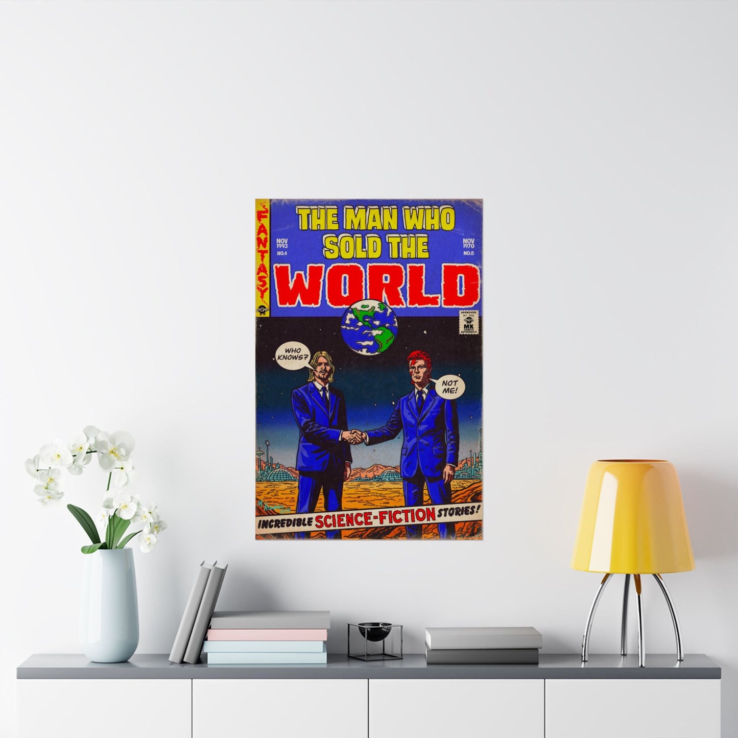 The Man Who Sold The World - Vertical Matte Posters