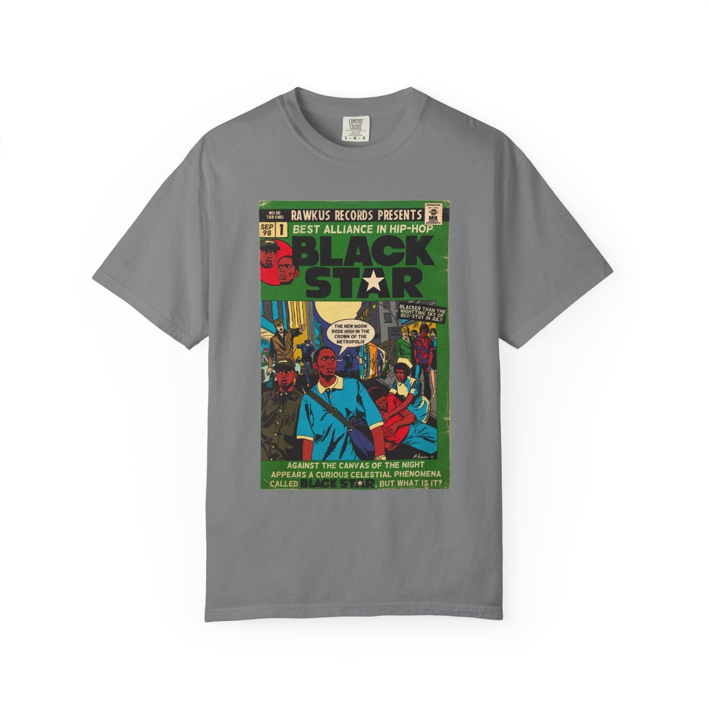 Black Star - Unisex Comfort Colors T-shirt
