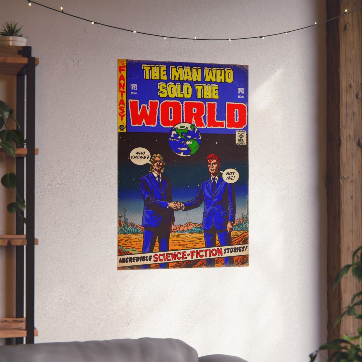 The Man Who Sold The World - Vertical Matte Posters