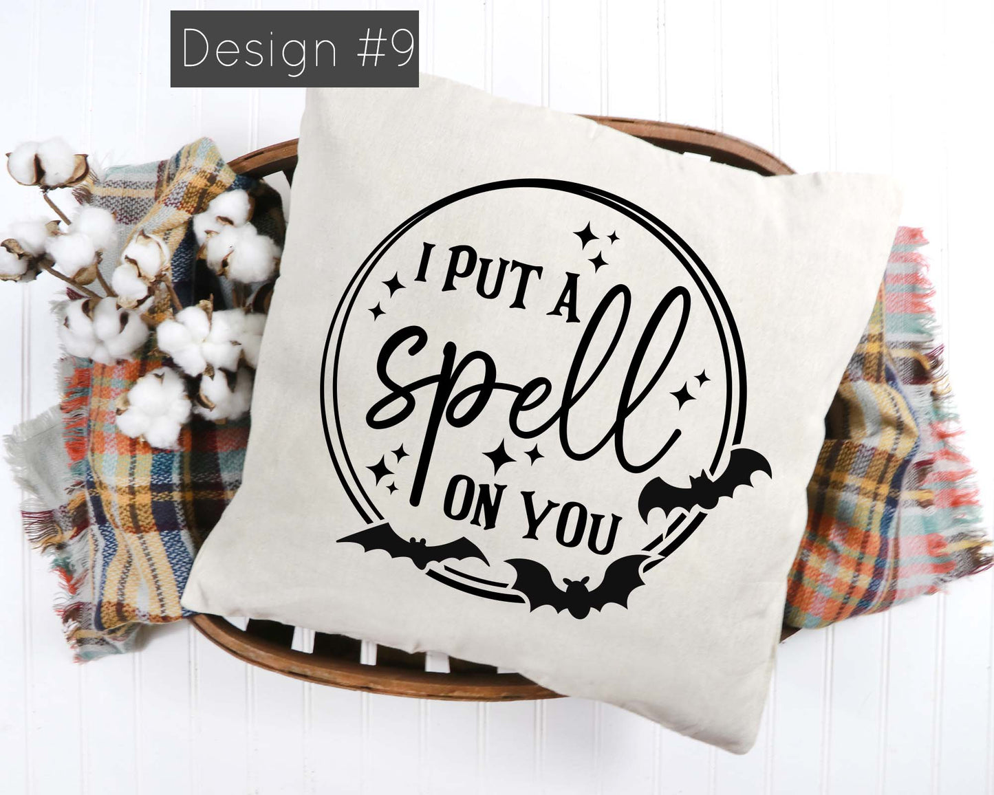 I put a spell on you! 18x18 Pillow cover