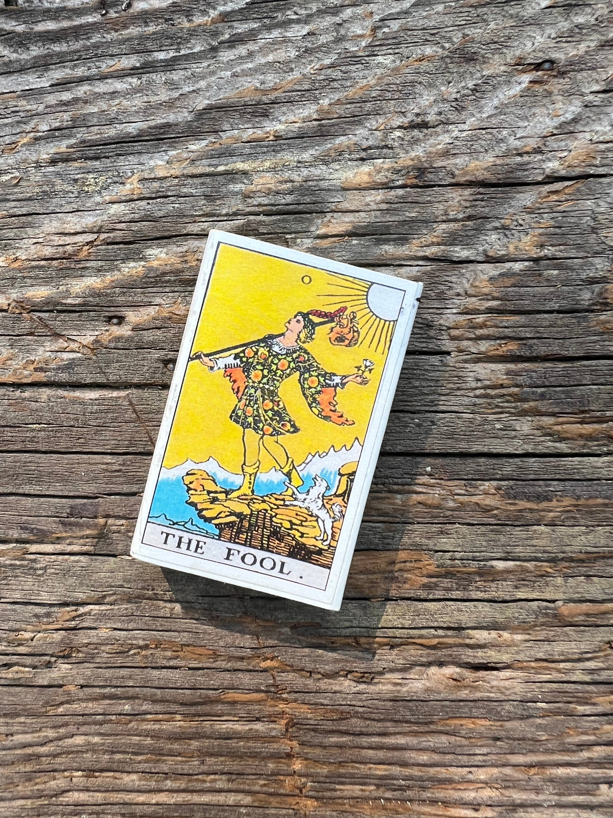 Whimsical Printed Matchbox Collection – Seasonal Matchsticks – Wild Marigold
