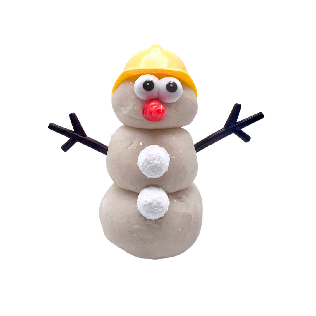 Snowman Dress Up Playdough Kit for Kids