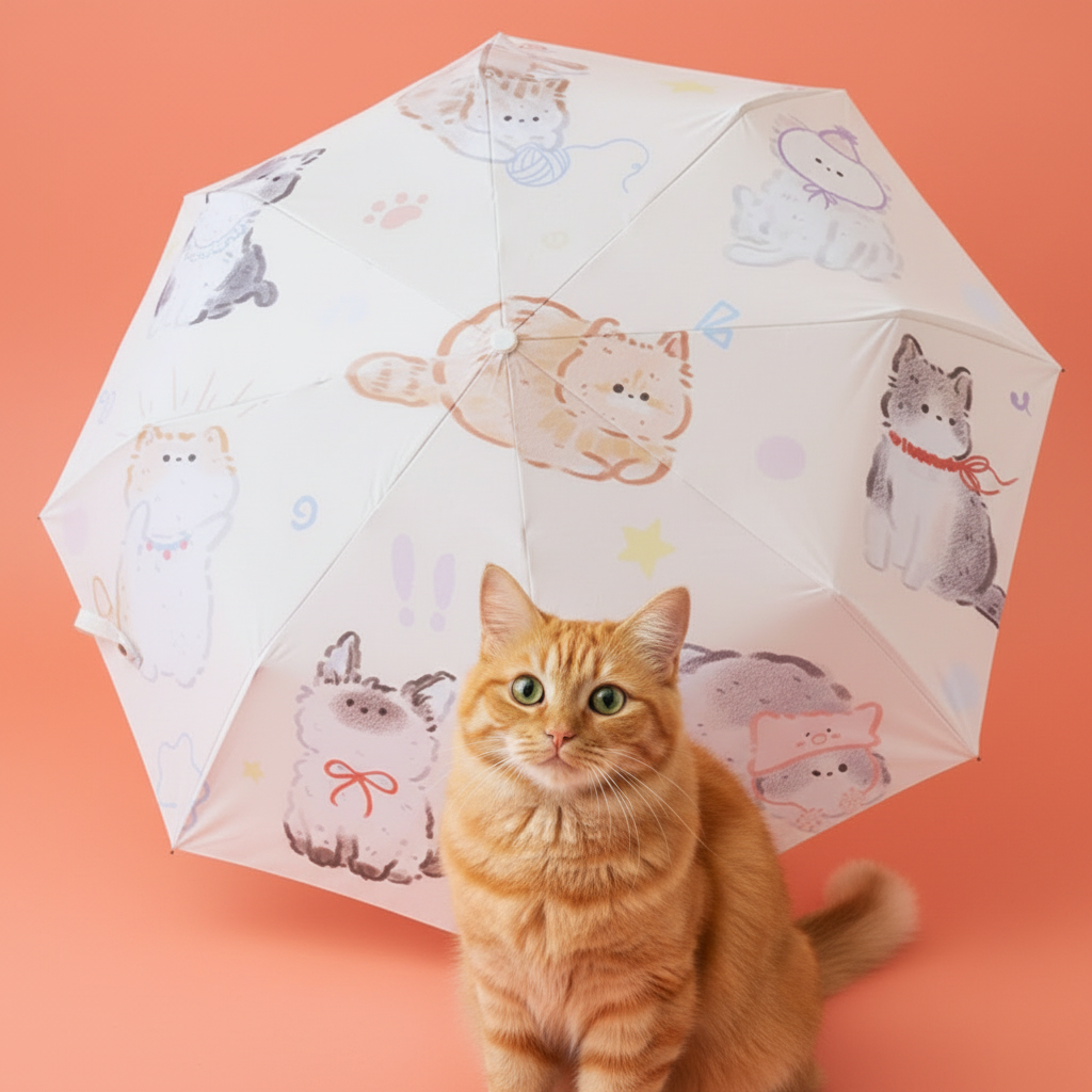 Cat Umbrella | 3 Designs