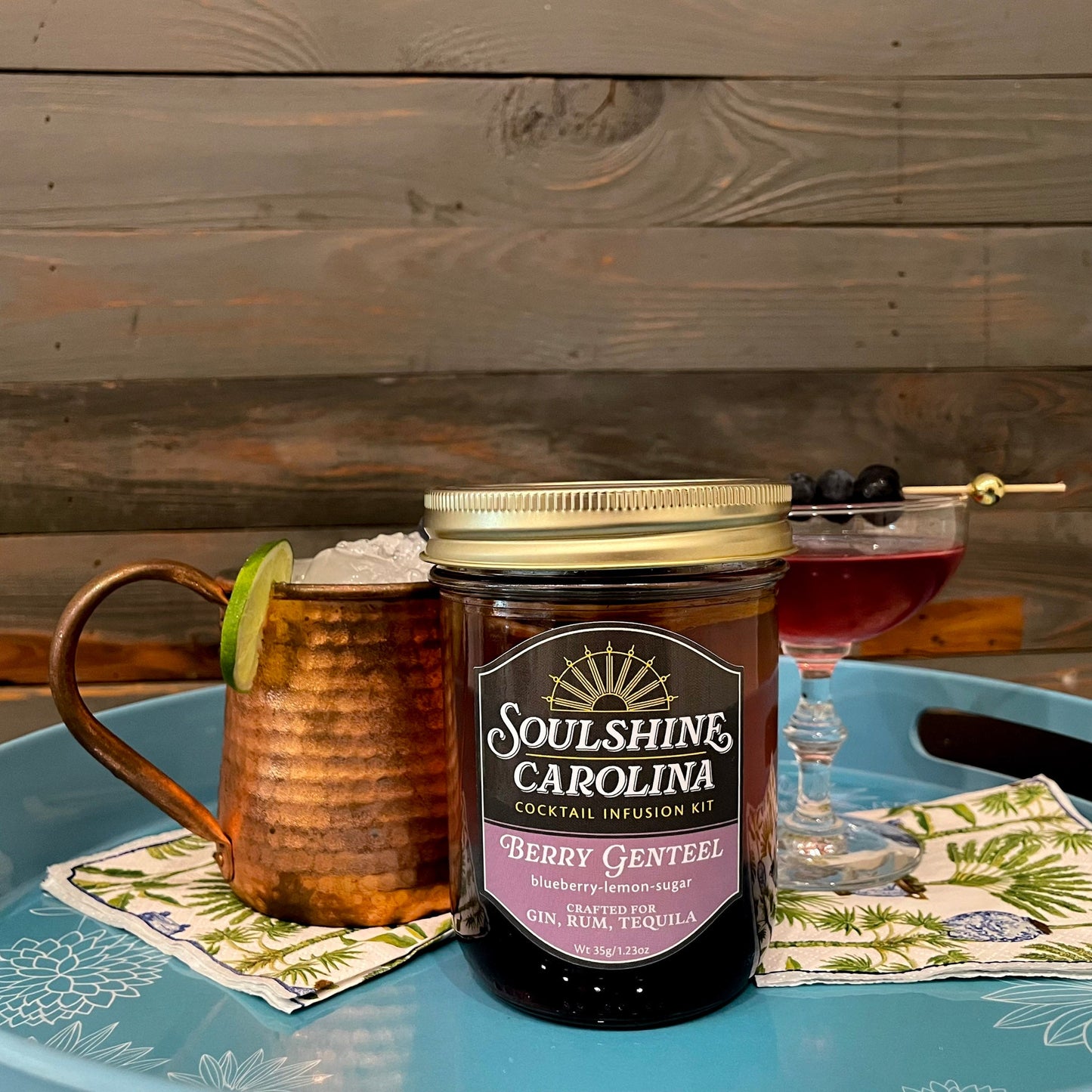 Berry Genteel infusion kit - Blueberry+Lemon