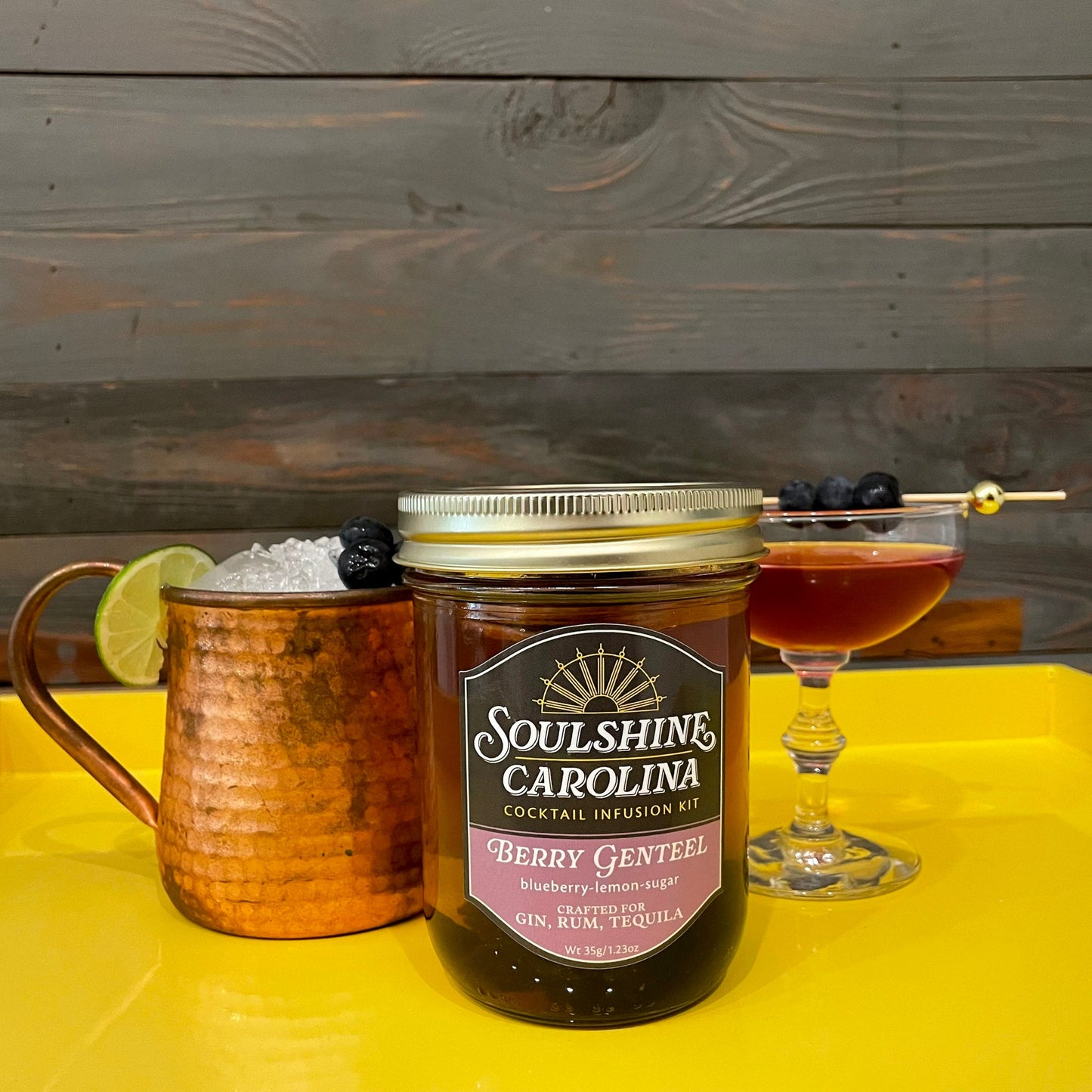 Berry Genteel infusion kit - Blueberry+Lemon