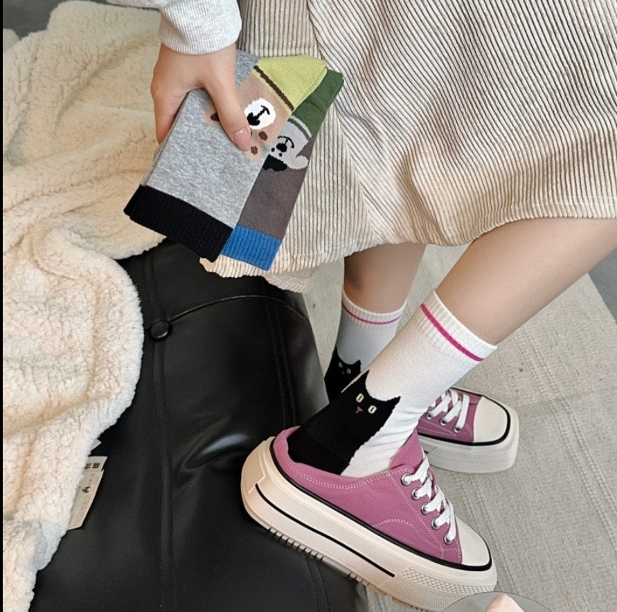 Black Cat Socks