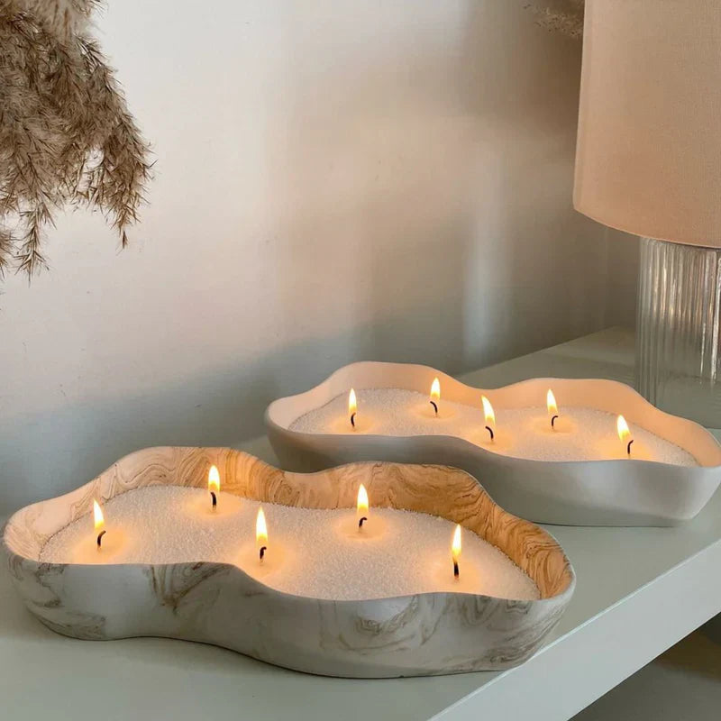 Lucid Sand Refillable Pearled Sand Candle
