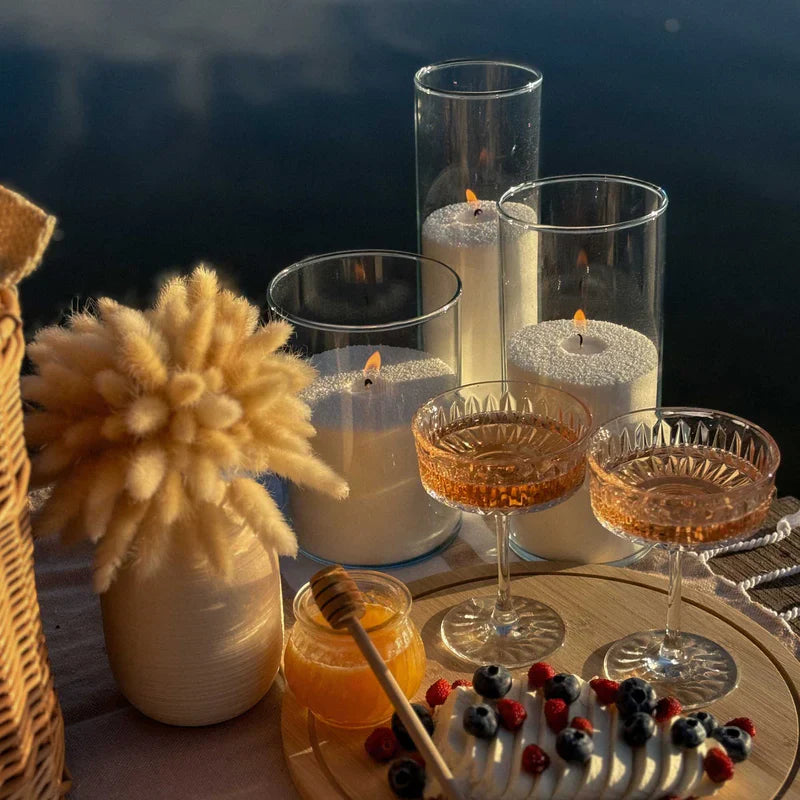 Lucid Sand Refillable Pearled Sand Candle