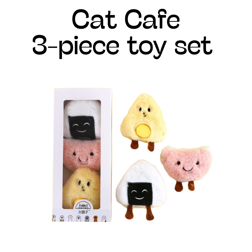 Cat Cafe | 3 piece Cat Toy Set
