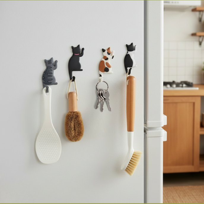 Magnet Cat Hook | 7 cat colors
