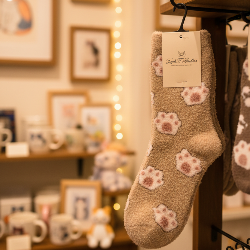Cat Paw | Women’s Fuzzy Socks