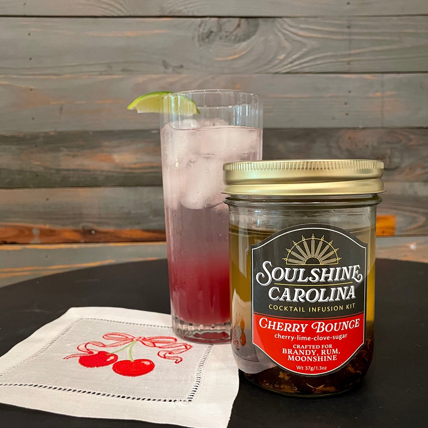 Cherry Bounce infusion kit - Cherry+Lime+Clove