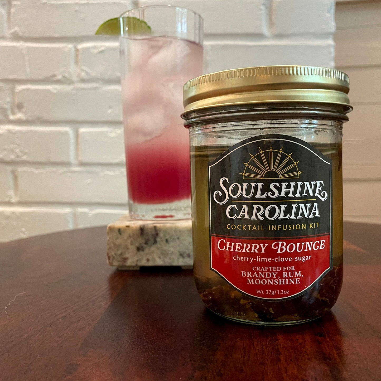 Cherry Bounce infusion kit - Cherry+Lime+Clove