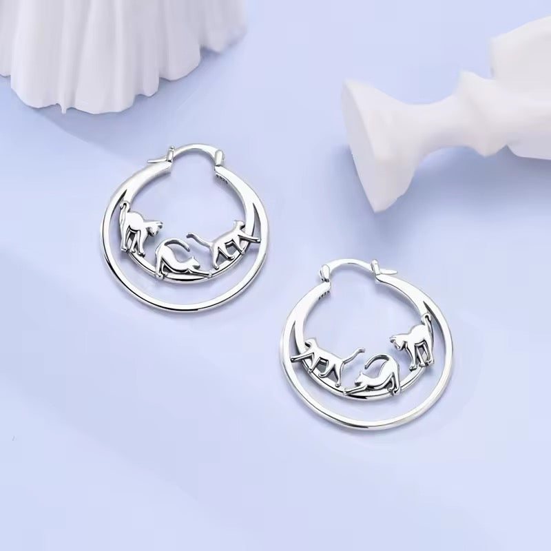 Cirque du Cat Earrings