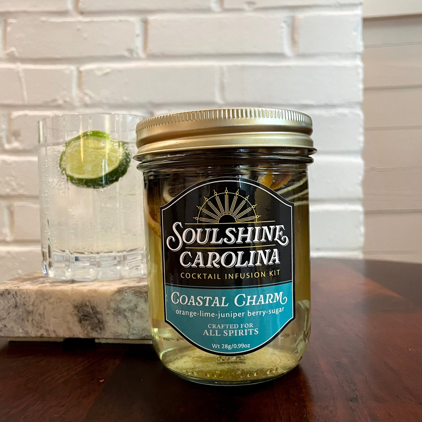 Coastal Charm infusion kit-Orange+Lime+Juniper Berry