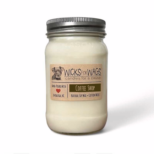 Coffee Shop | Large Mason Jar
