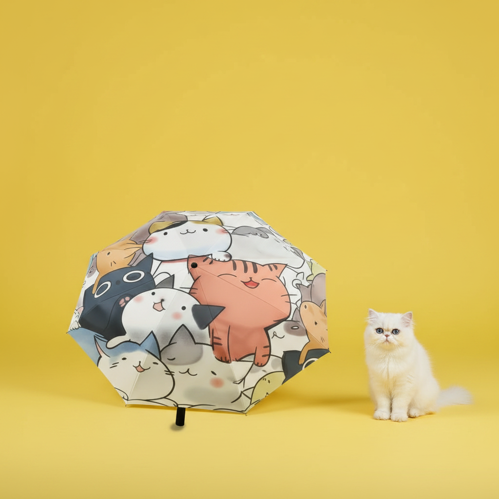 Cat Umbrella | 3 Designs