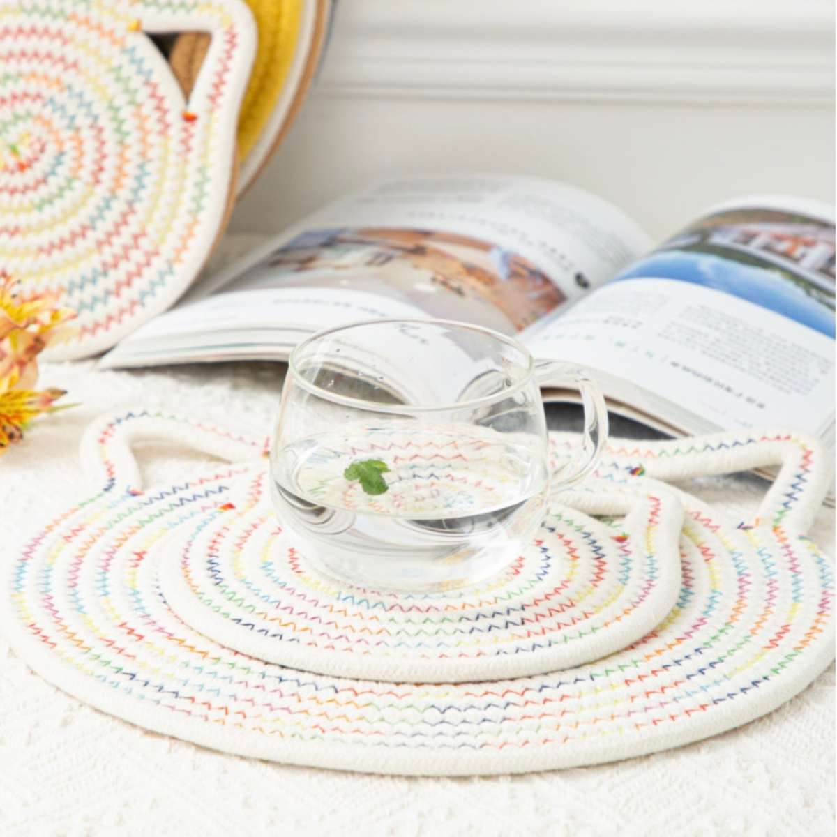 Cat Head Trivet | Four Colors
