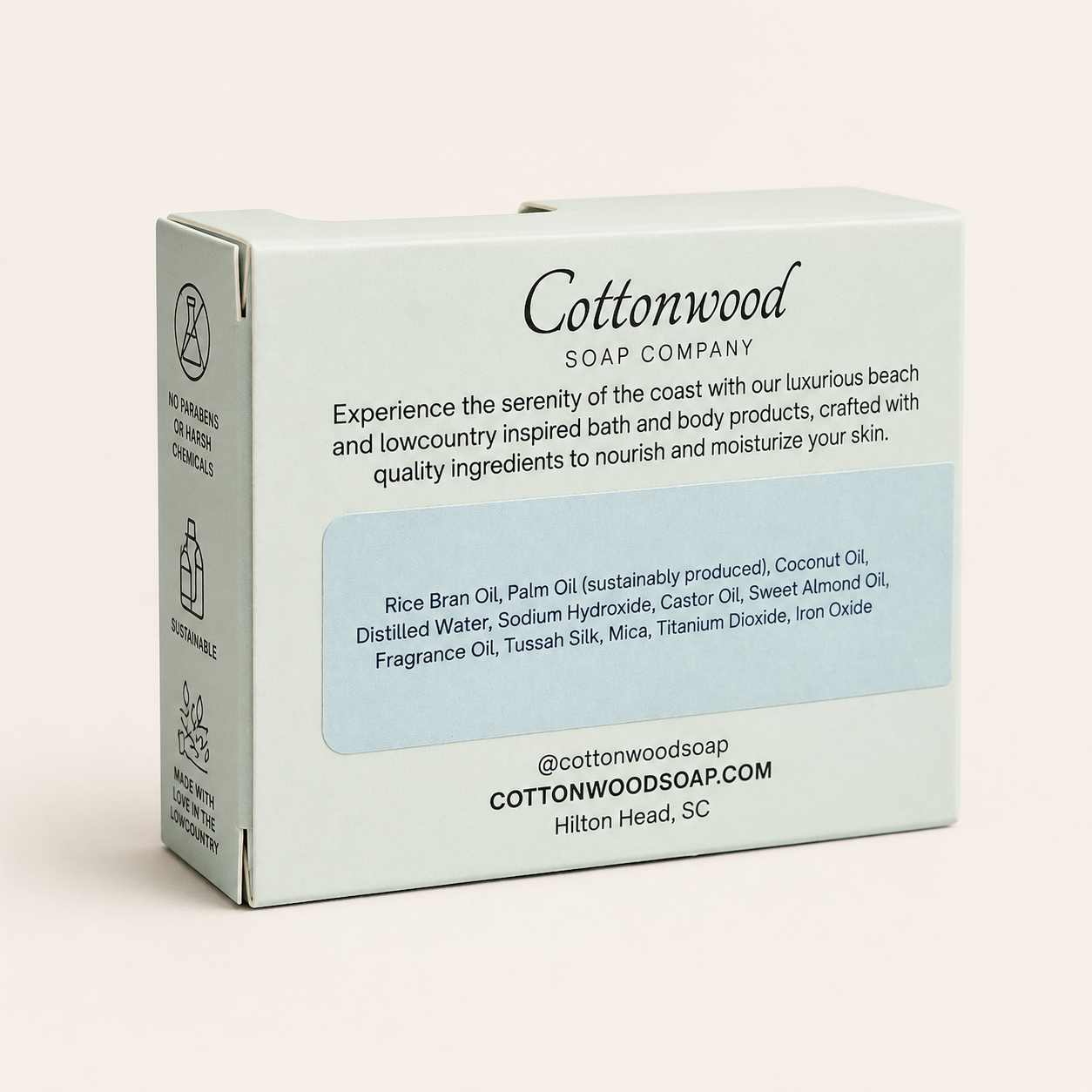 Citrus & Sage Artisan Soap| Lemon Lime Scented Handmade Soap