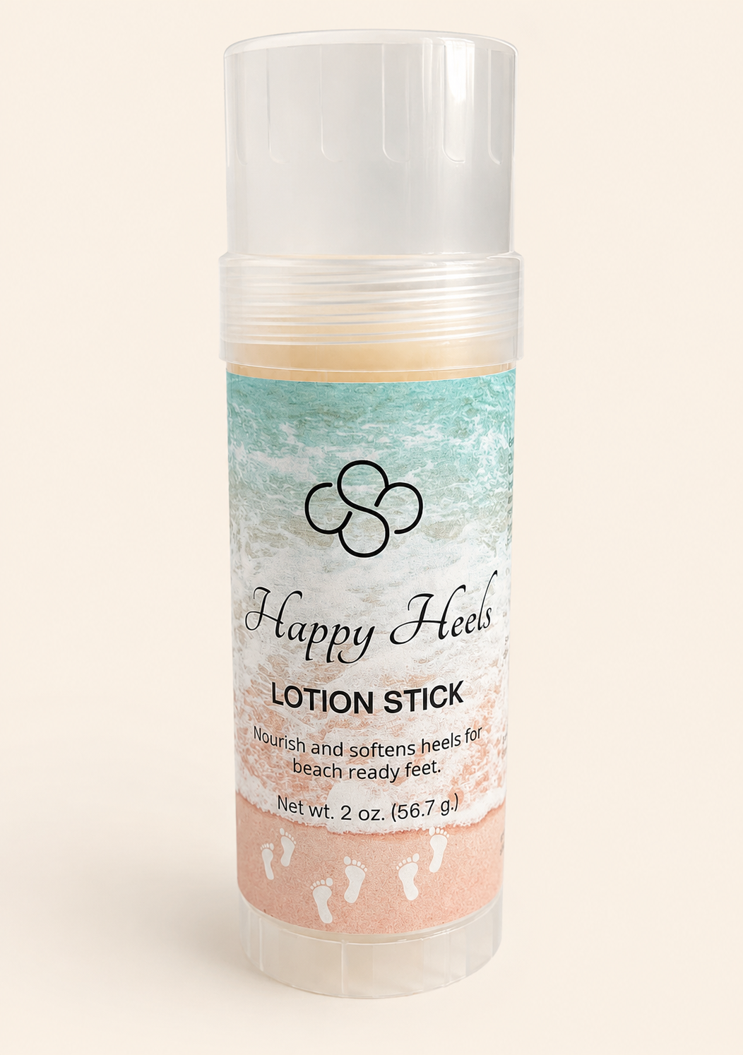 Happy Heels Lotion Stick | Moisturizing Stick for Dry Cracked Feet