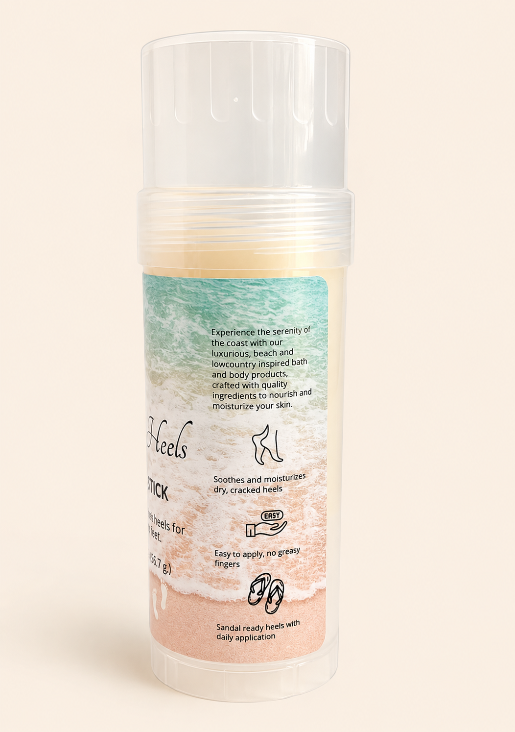 Happy Heels Lotion Stick | Moisturizing Stick for Dry Cracked Feet