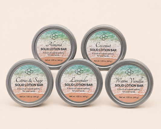 Solid Lotion Bars | Moisturizing Hand & Body Lotions