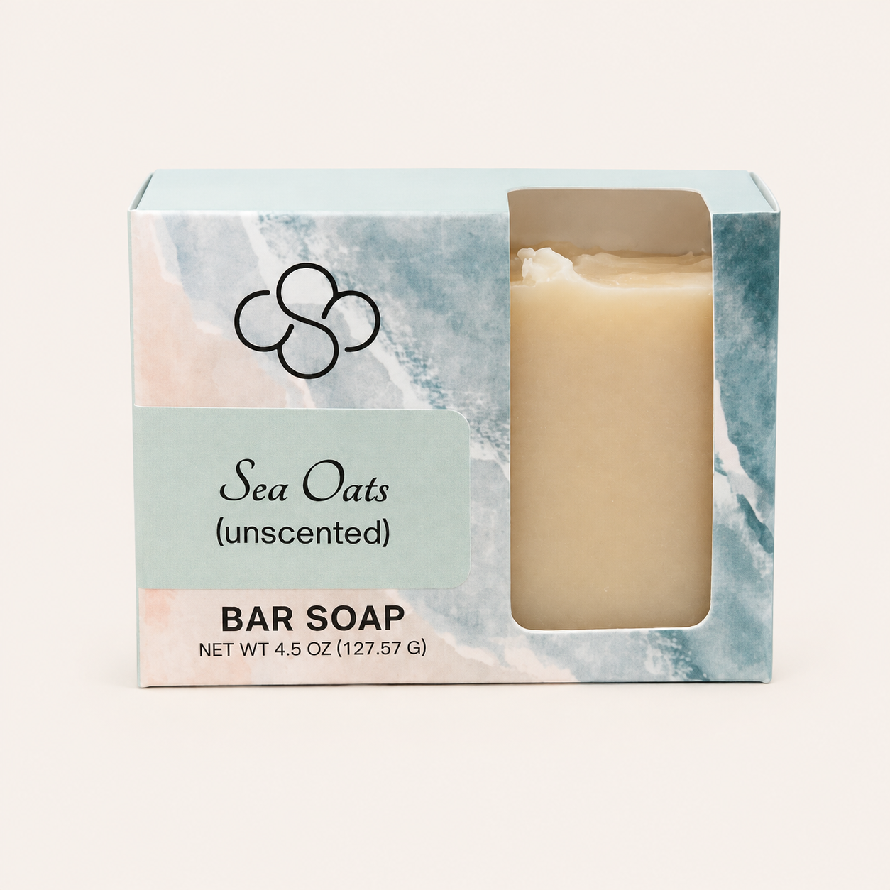 Sea Oats- Unscented, All-Natural Artisan Soap