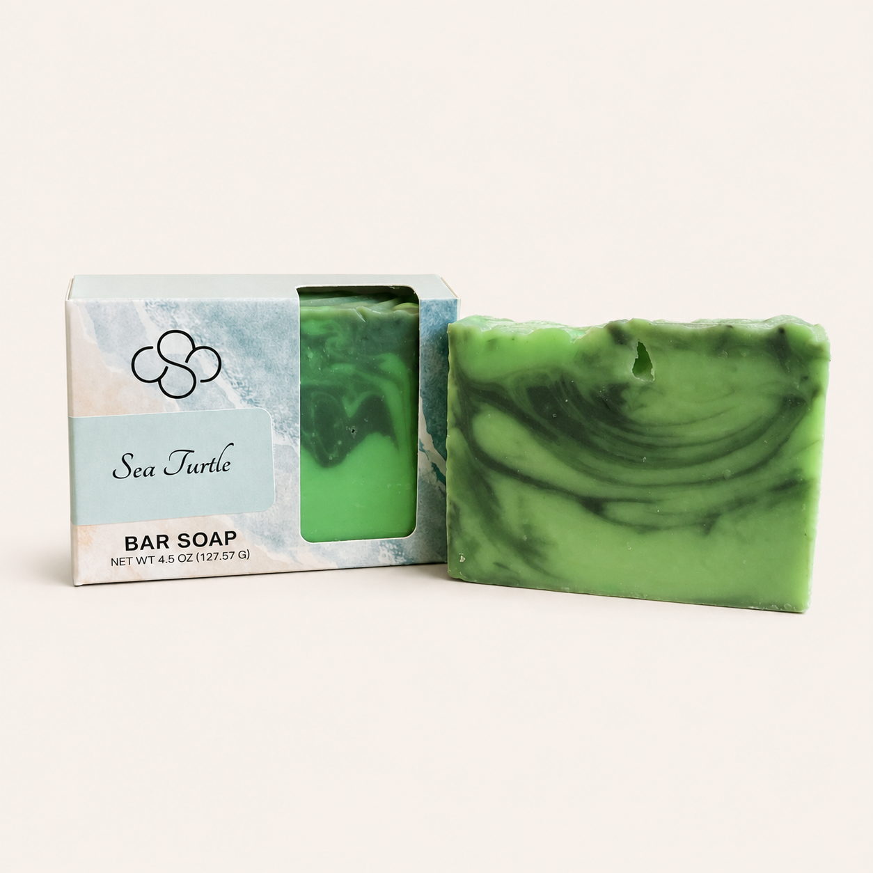 Sea Turtle Artisan Soap | Coastal Spa Handmade Soap