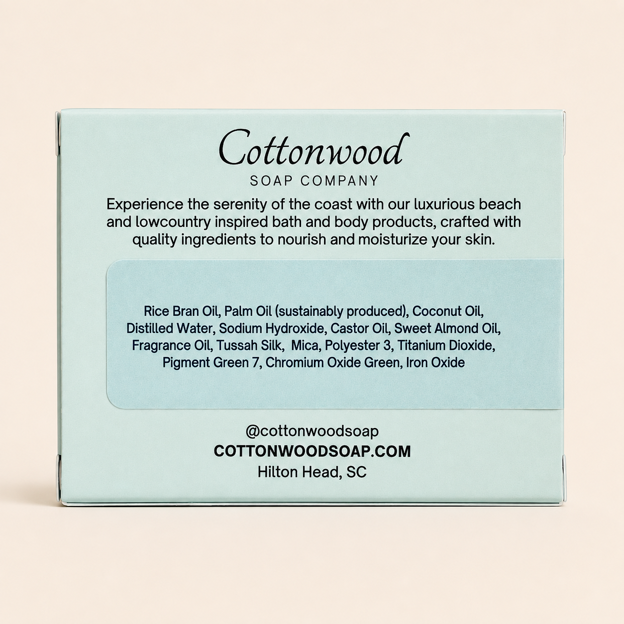 Sea Turtle Artisan Soap | Coastal Spa Handmade Soap