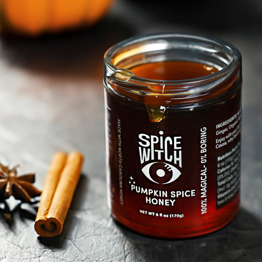 Pumpkin Spiced Honey- Pumpkin Infused Honey 3 Pack