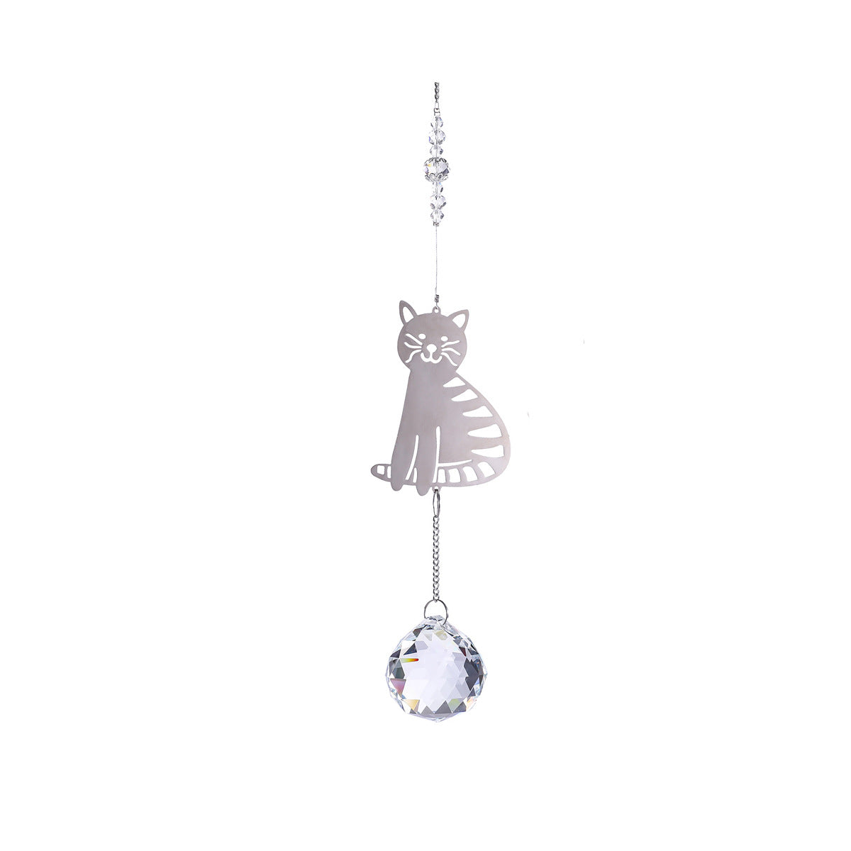 Cat Crystal Prism Suncatcher