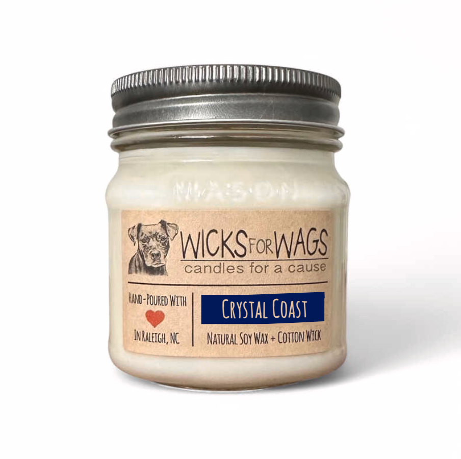 Crystal Coast | 8oz Mason Jar