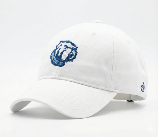 Citadel Bulldog Mascot Twill Embroidered Brim Hat Cap