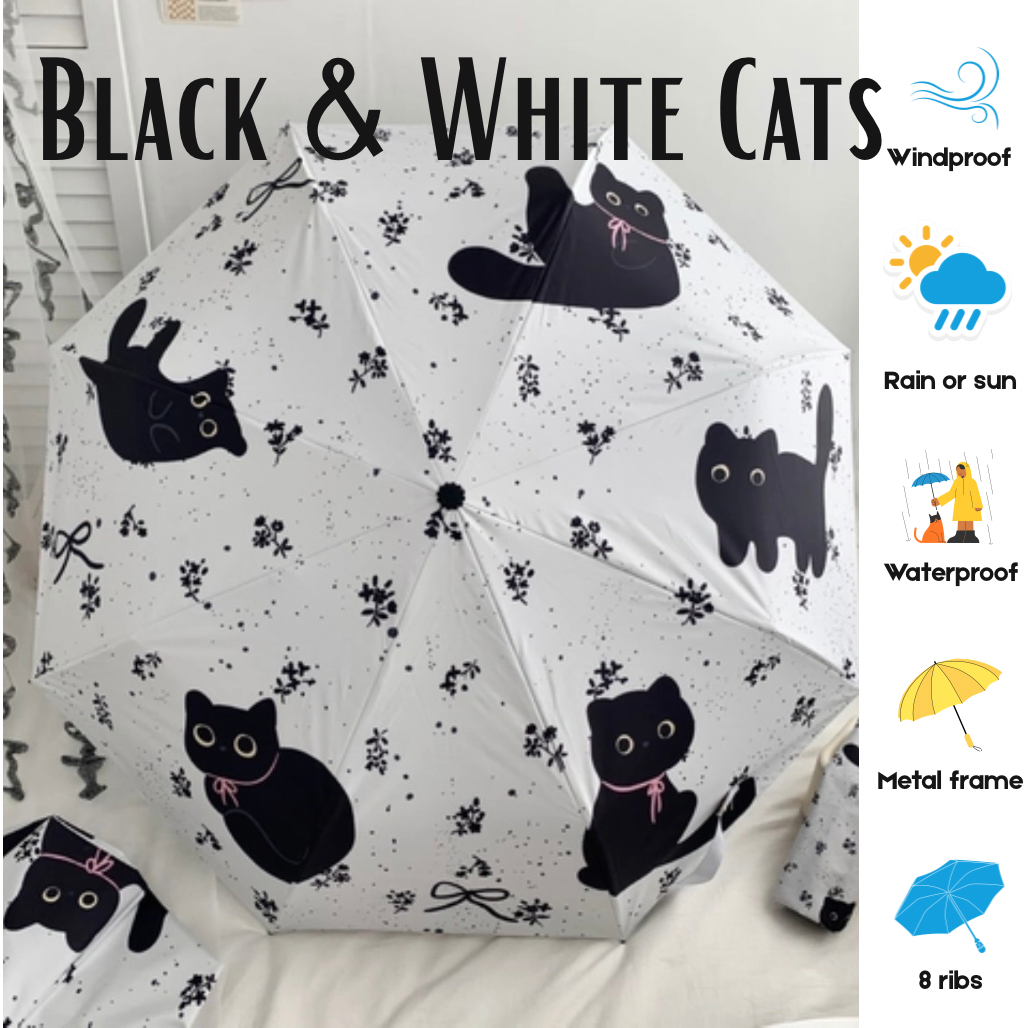 Cat Umbrella | 3 Designs