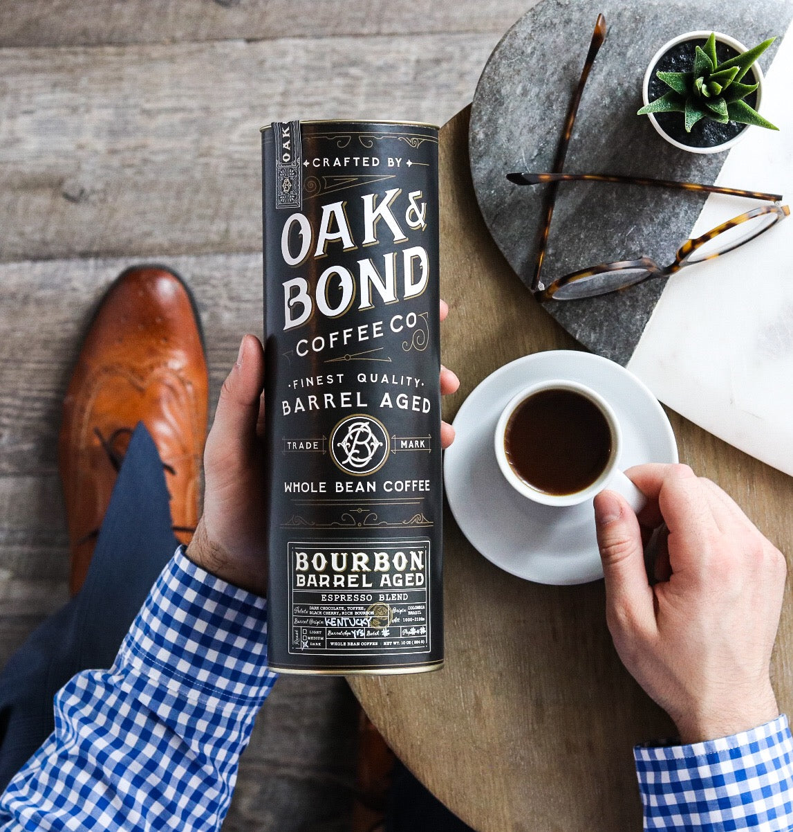 Espresso Bourbon Barrel Aged Coffee