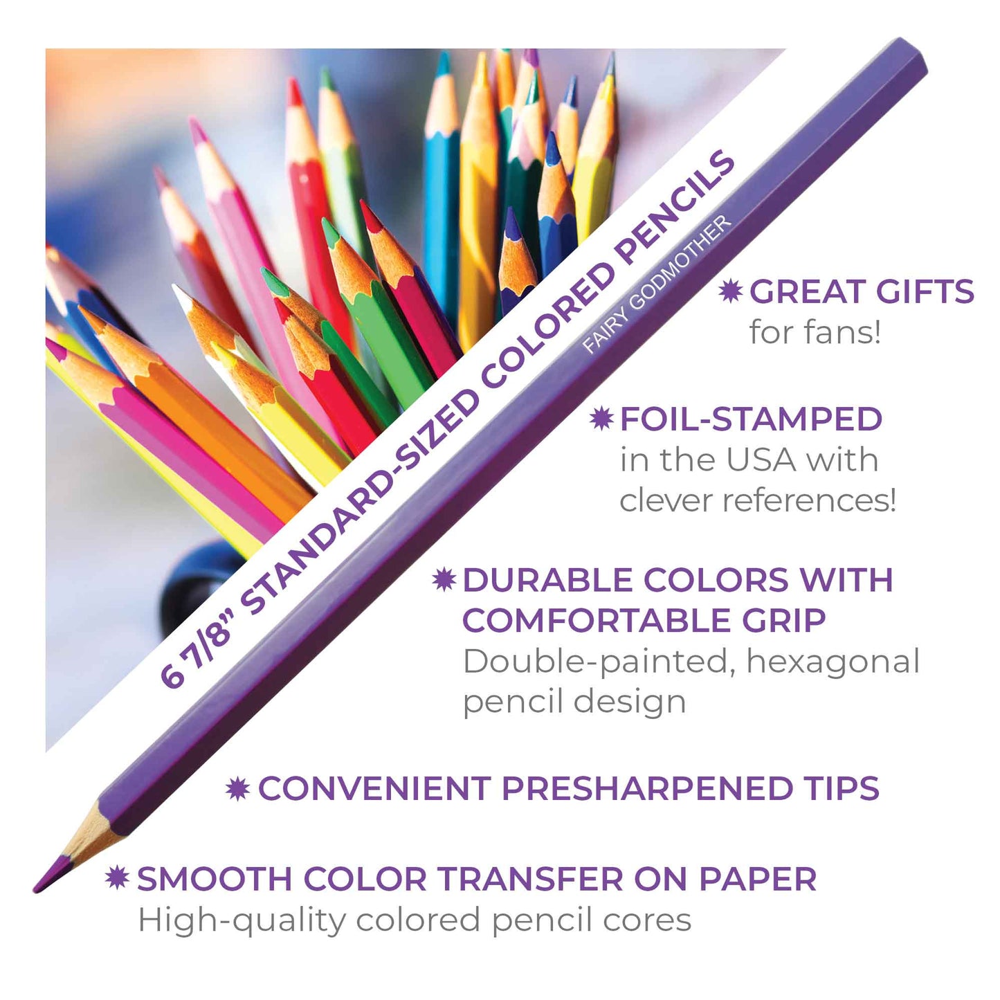 Fairy Tale Colors Colored Pencil Set