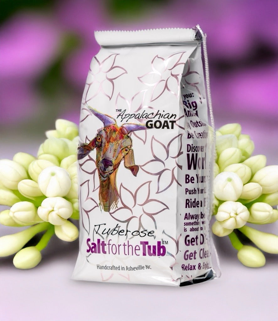 TUBEROSE GOATS MILK ARNICA BATH SALTS