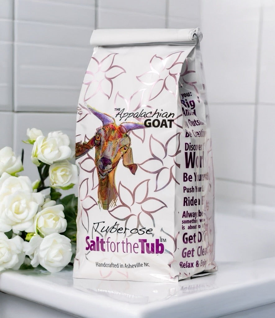 TUBEROSE GOATS MILK ARNICA BATH SALTS