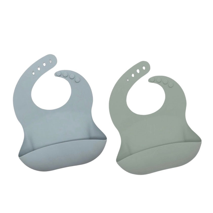 HeyPEACOCK Silicone Bibs (Combo Packs)