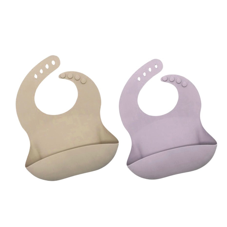 HeyPEACOCK Silicone Bibs (Combo Packs)
