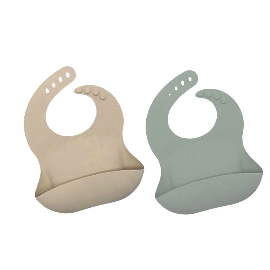HeyPEACOCK Silicone Bibs (Combo Packs)