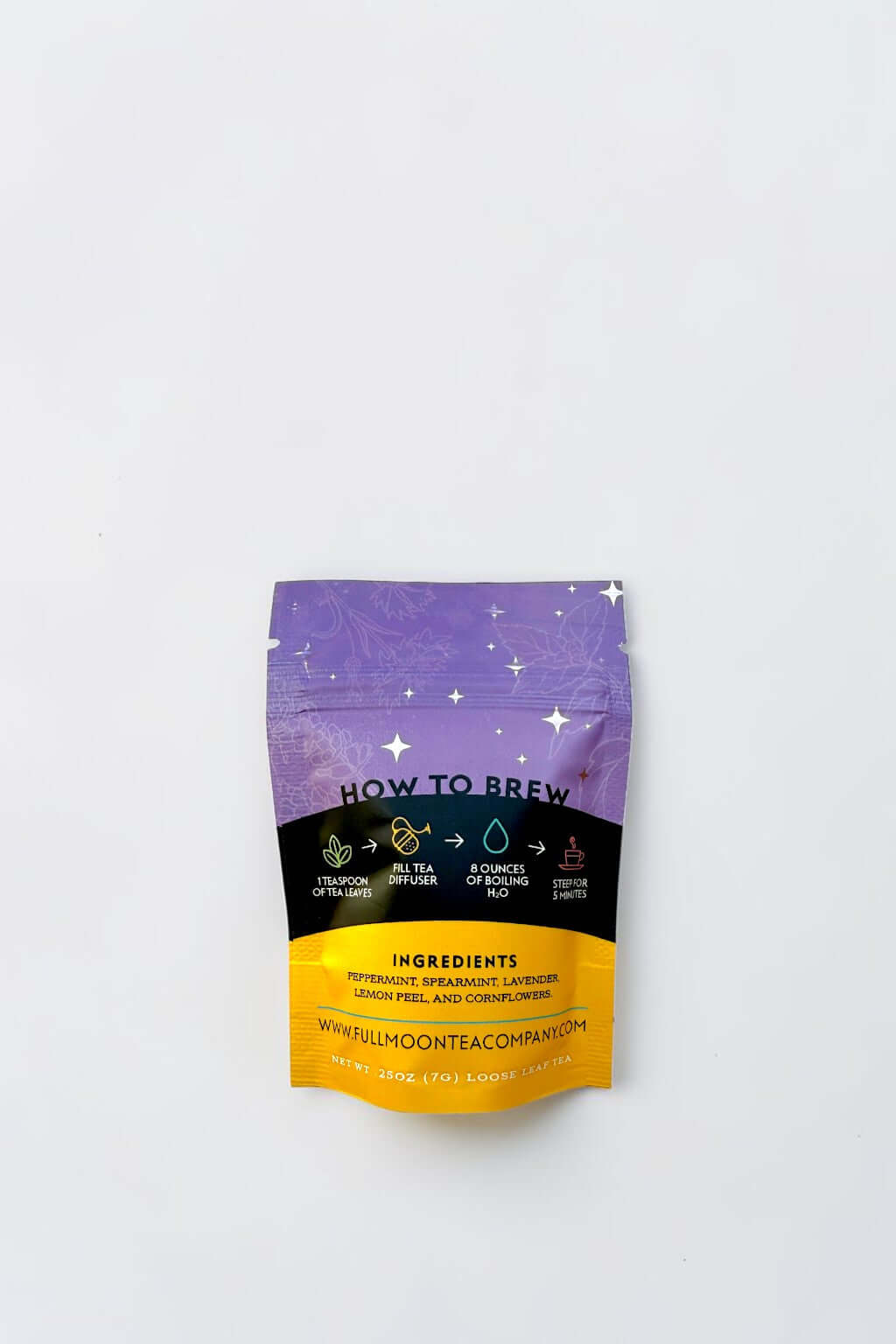 Secret Garden Mint Herbal Tea Premium Loose Leaf Caffeine-free