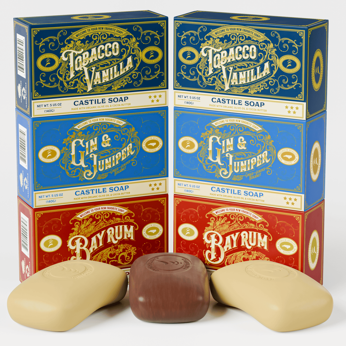Castile Bar Soap - Variety Pack